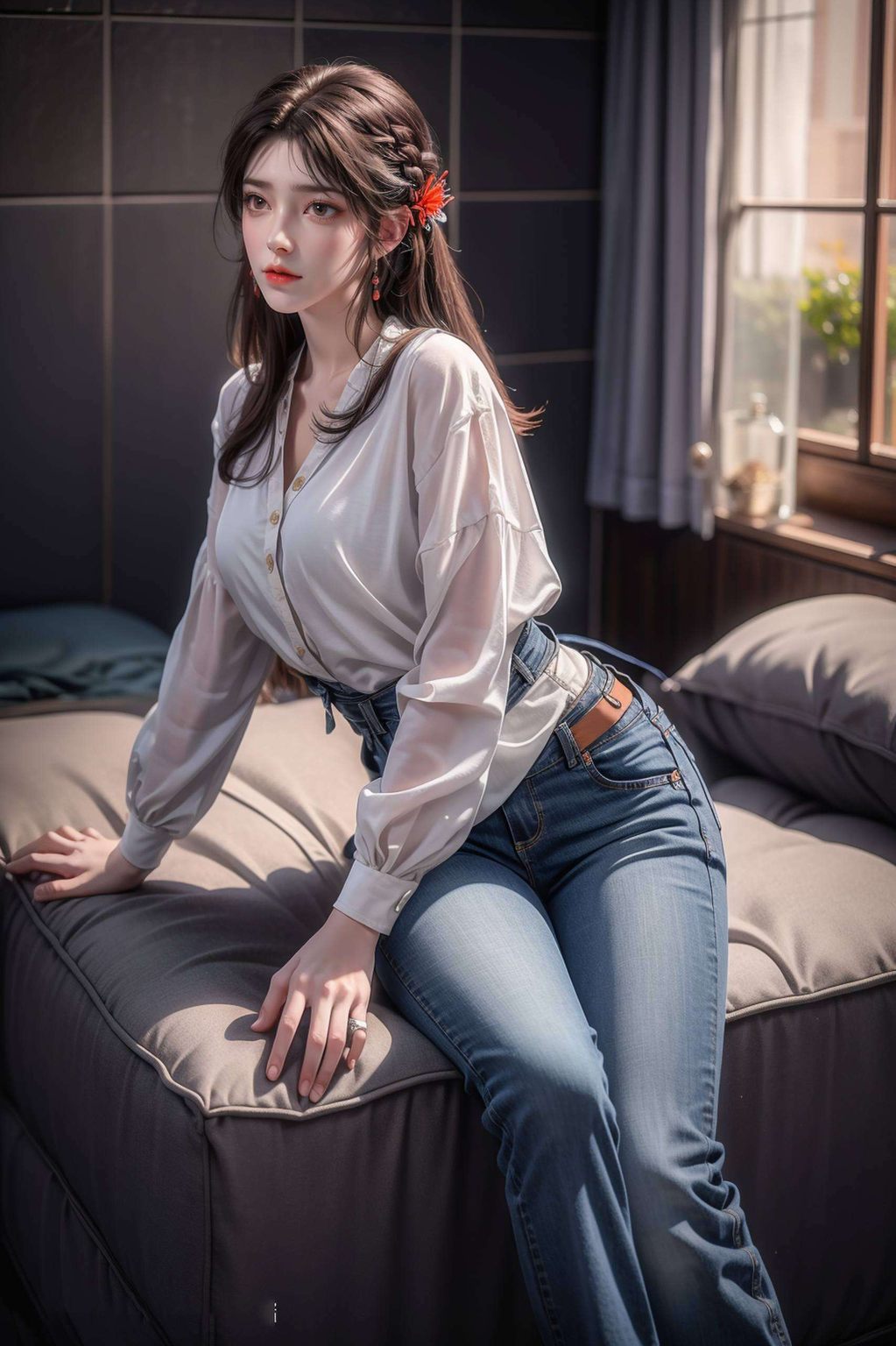 彰显着智慧与美丽并存的独特魅力如同一扇通向知识的窗户