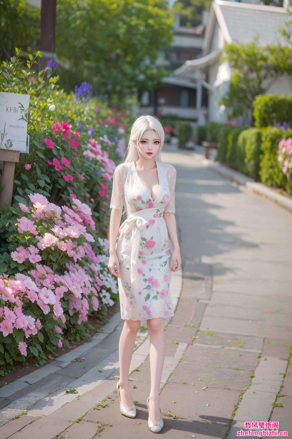 这位平板AI女神小医仙高清海报壁纸诚意呈现