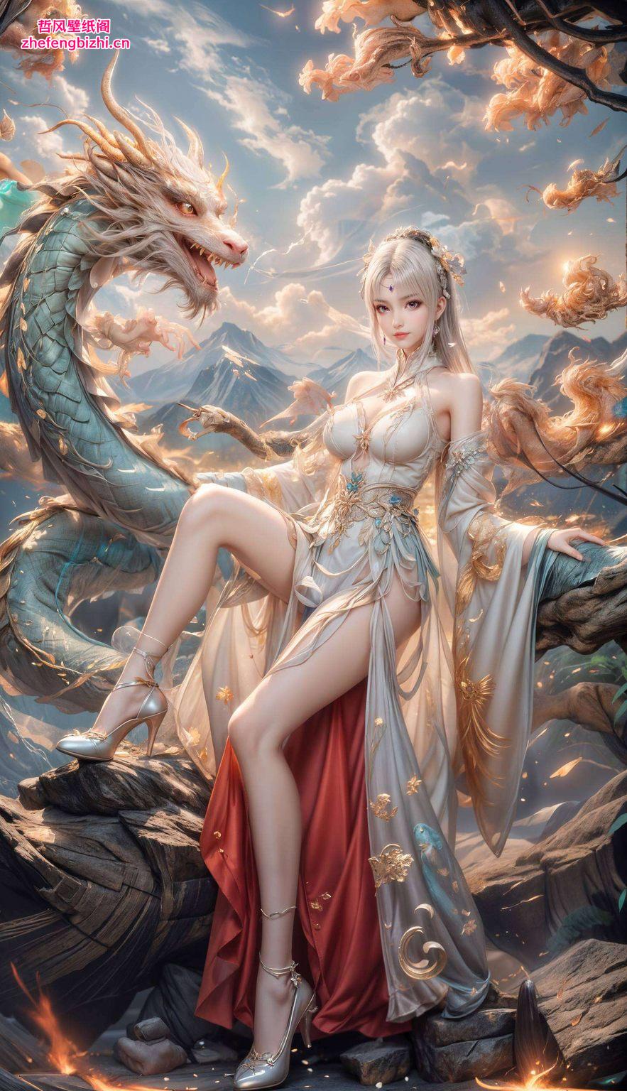 这款【小医仙壁纸可保存多久啊】2560p高清国漫女神AI壁纸细腻的笔触与鲜明的色彩