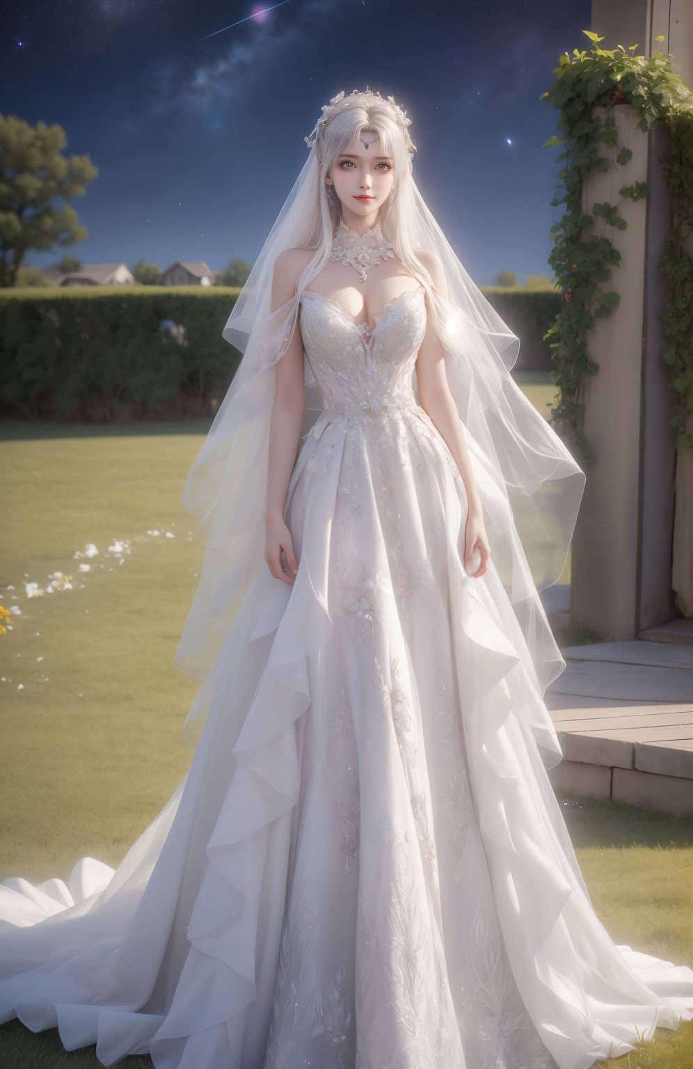 这款竖屏壁纸精选了她的宁静神态