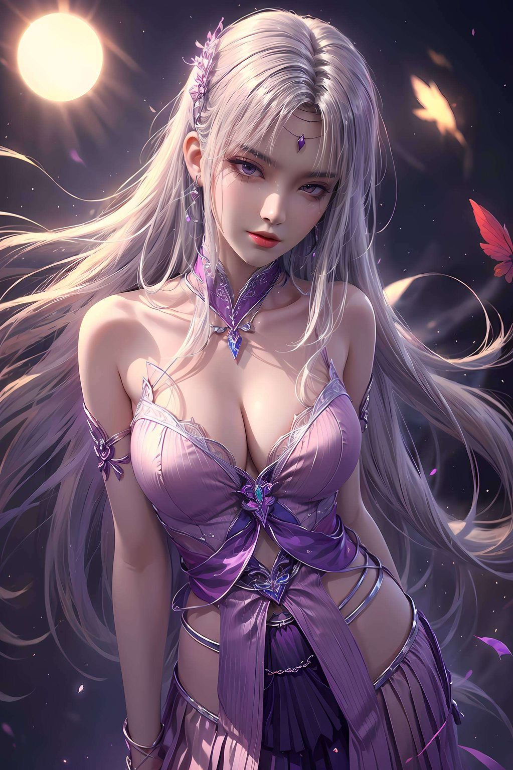 以细腻笔触捕捉每一丝衣纹变化成就你的桌面风景