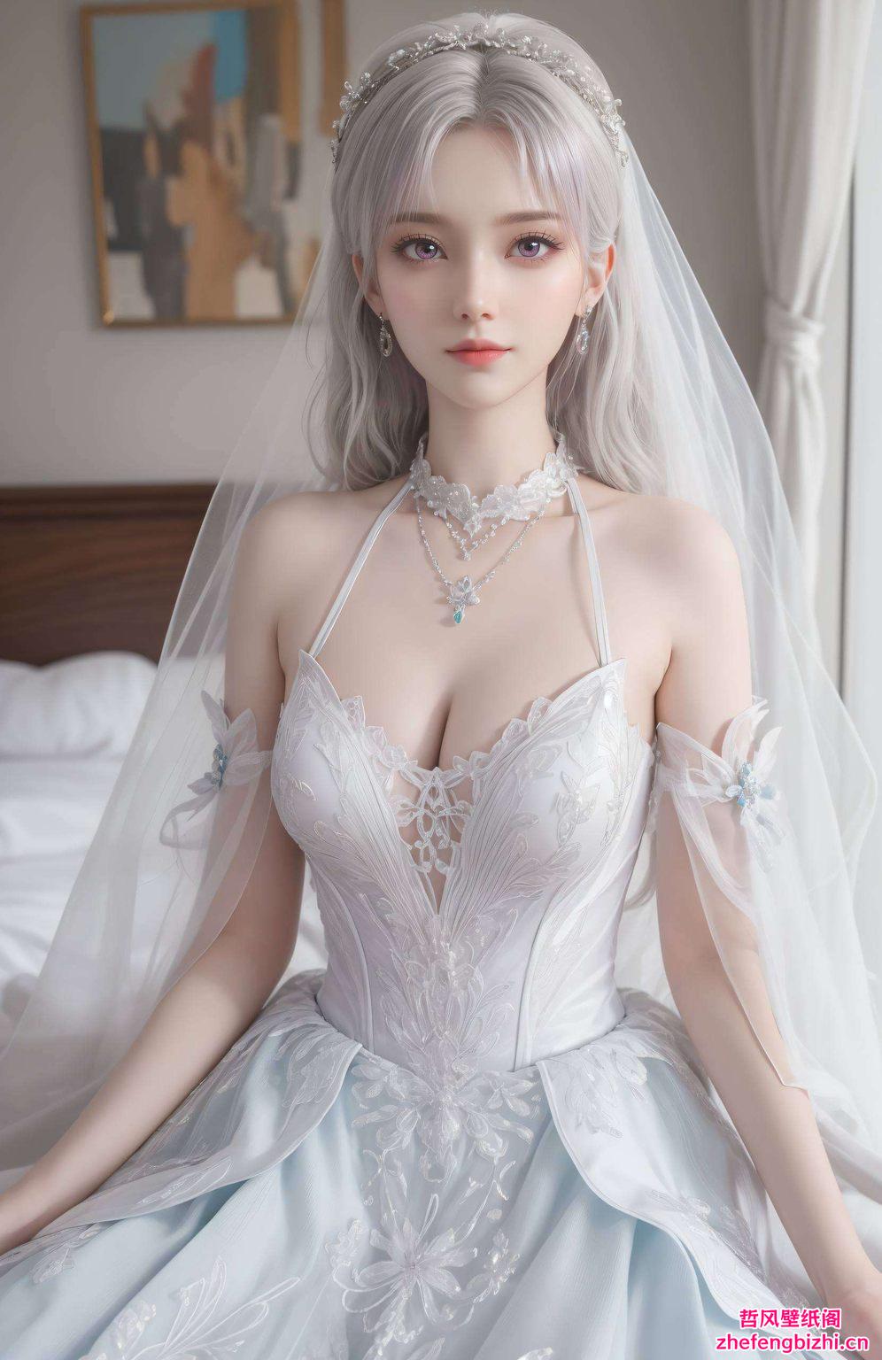 他身着素雅长袍令人沉醉