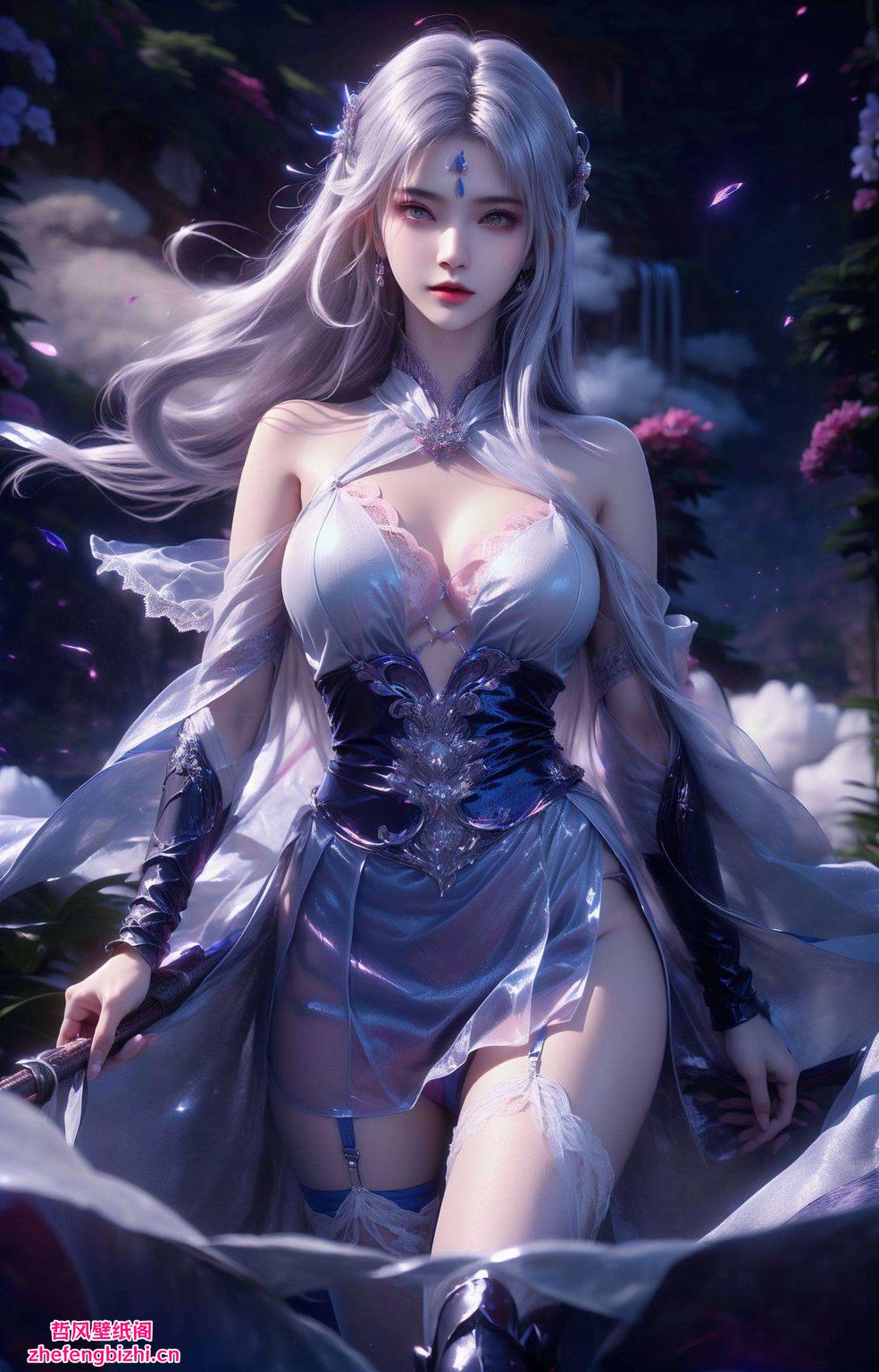 以其柔和的色调和唯美画风这款平板壁纸小医仙