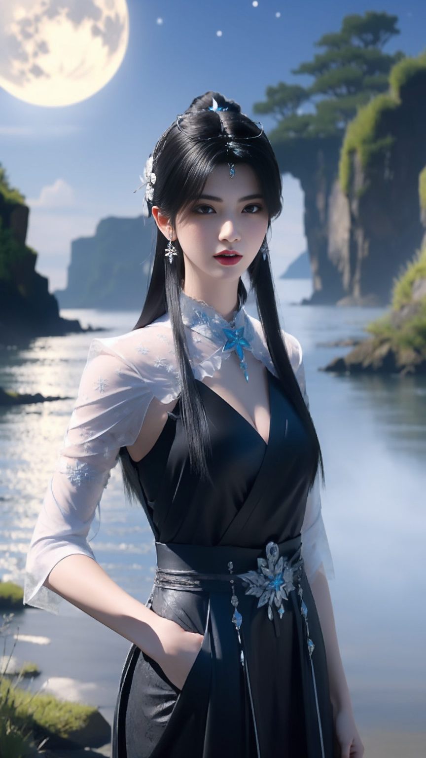 以细腻的笔触捕捉了她的神韵让每一次滑动都成为穿越时空的旅程