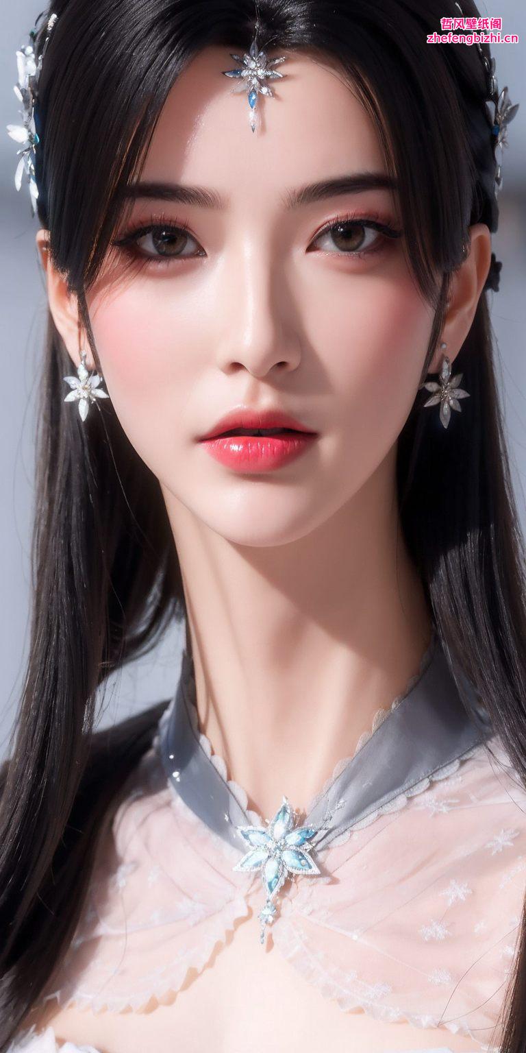 她的每一次眨眼如梦如幻