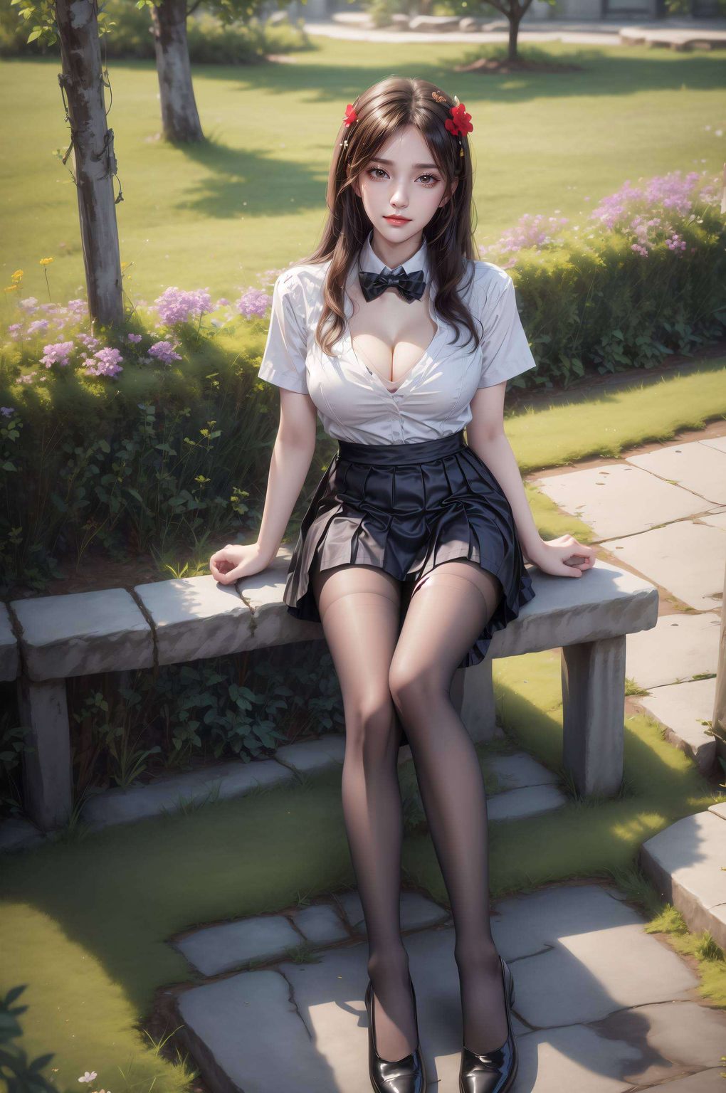 这位国漫界的AI女神以她独特的抽象风格