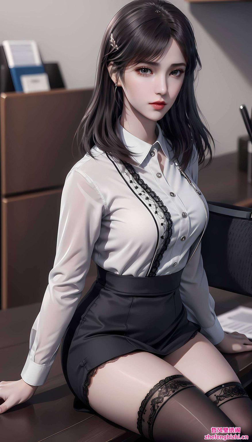 仿佛女神跃然屏上生动逼真