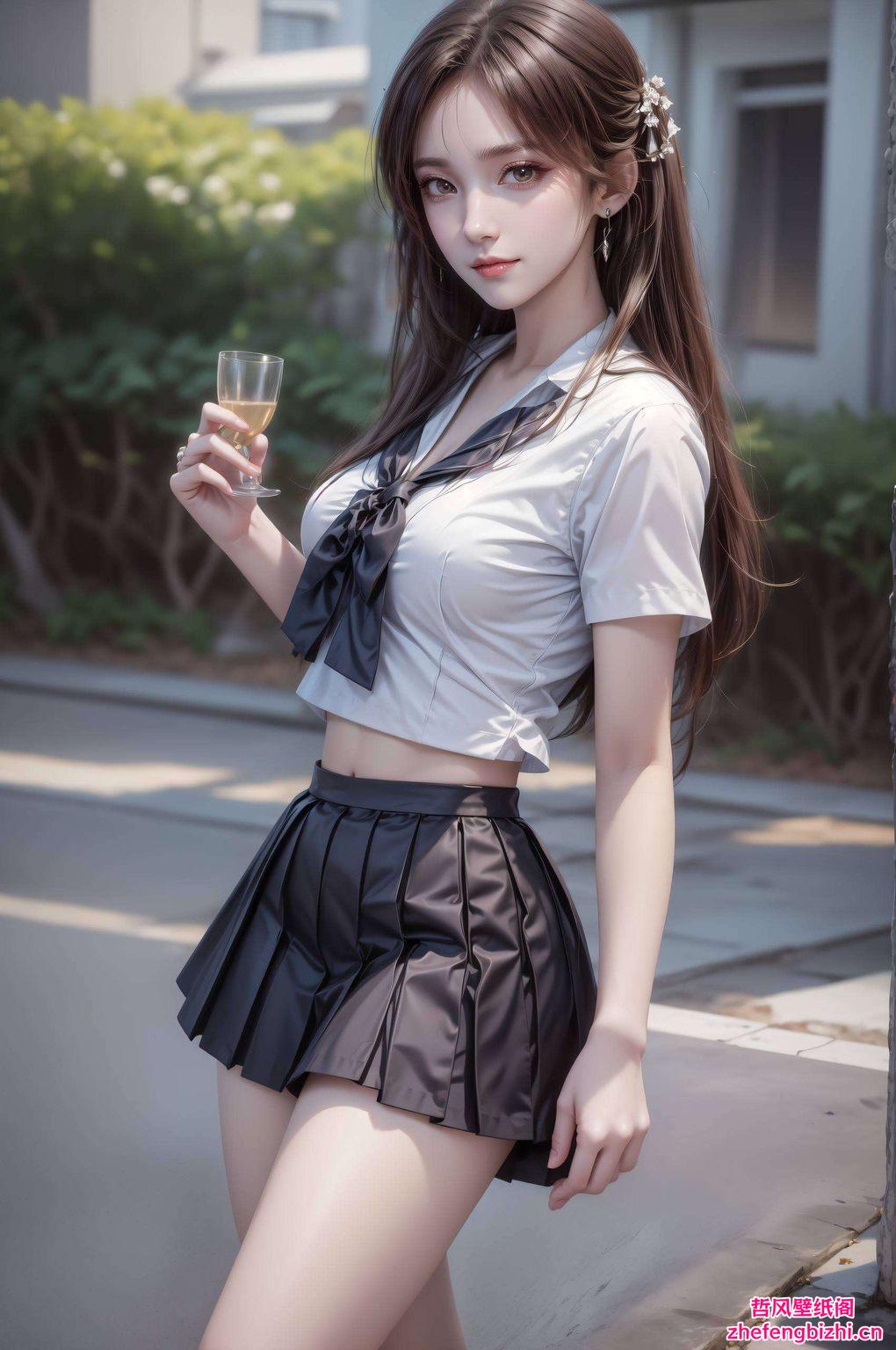 让她的甜美微笑时刻陪伴你每一帧都是精心绘制的温馨壁纸