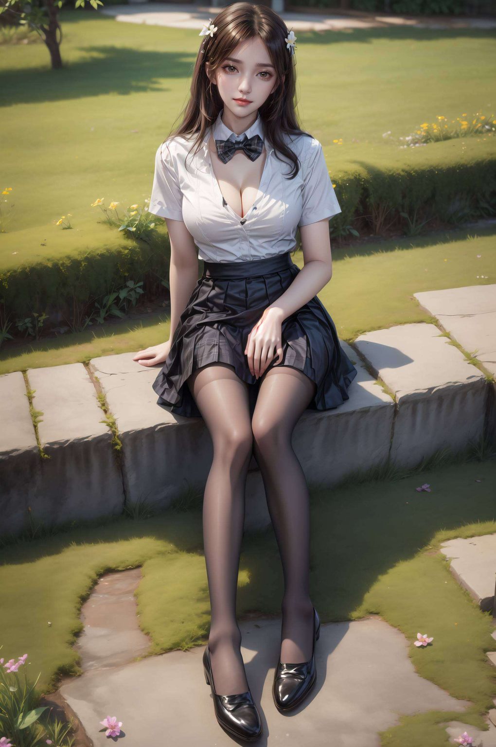 让你的桌面也沐浴在她的魅力之中清新脱俗