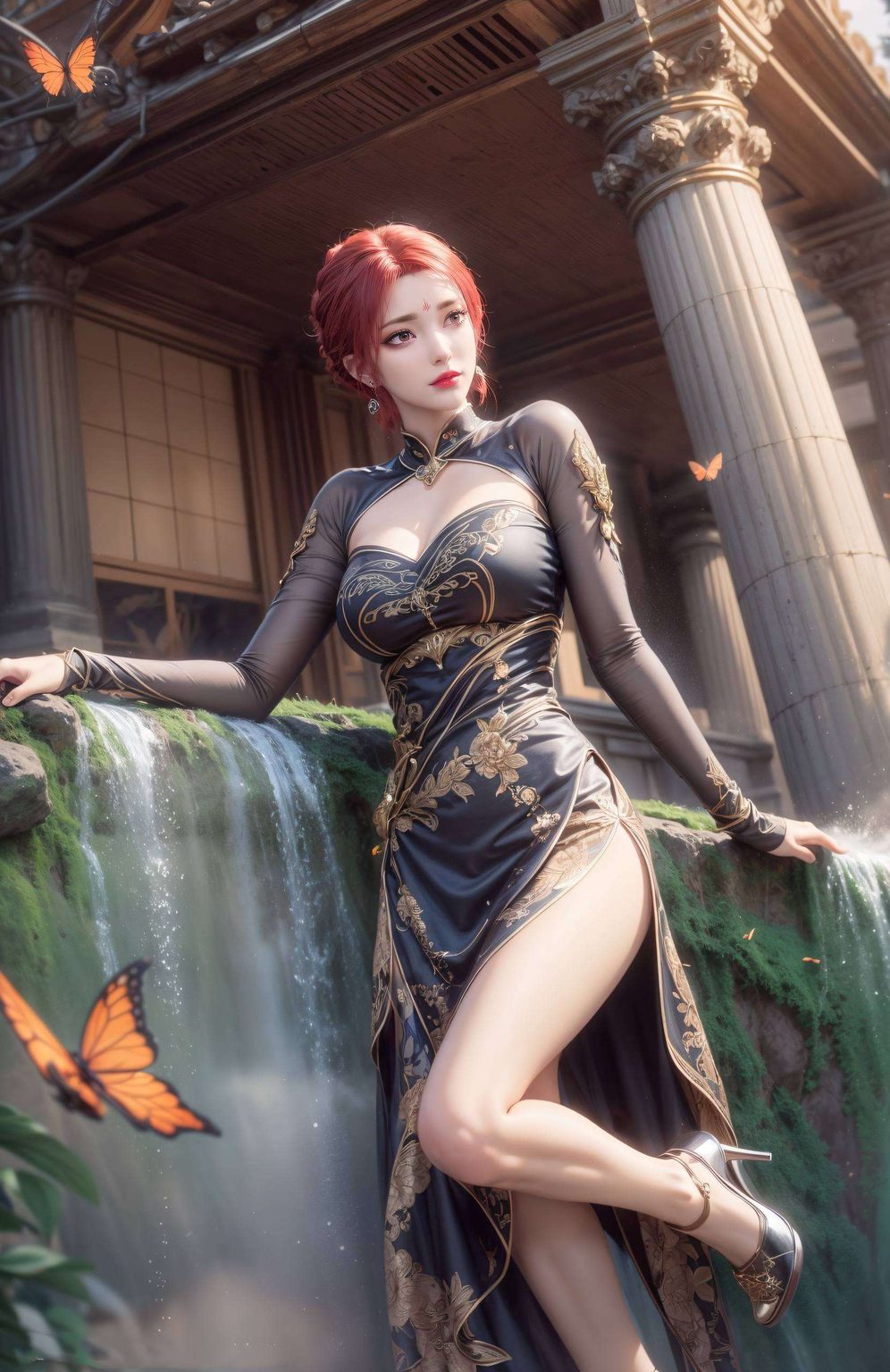 细腻笔触描绘出她的高级气质每一细节都精致入微