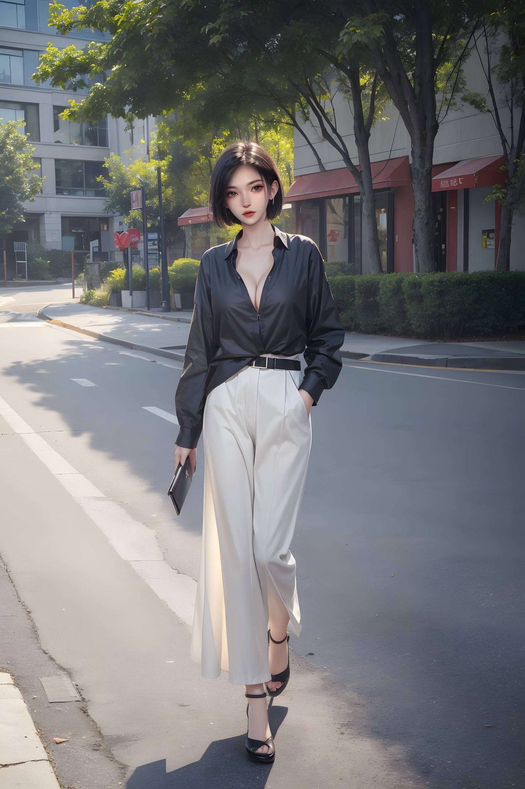 探索黑白世界如同一幅精致黑白油画