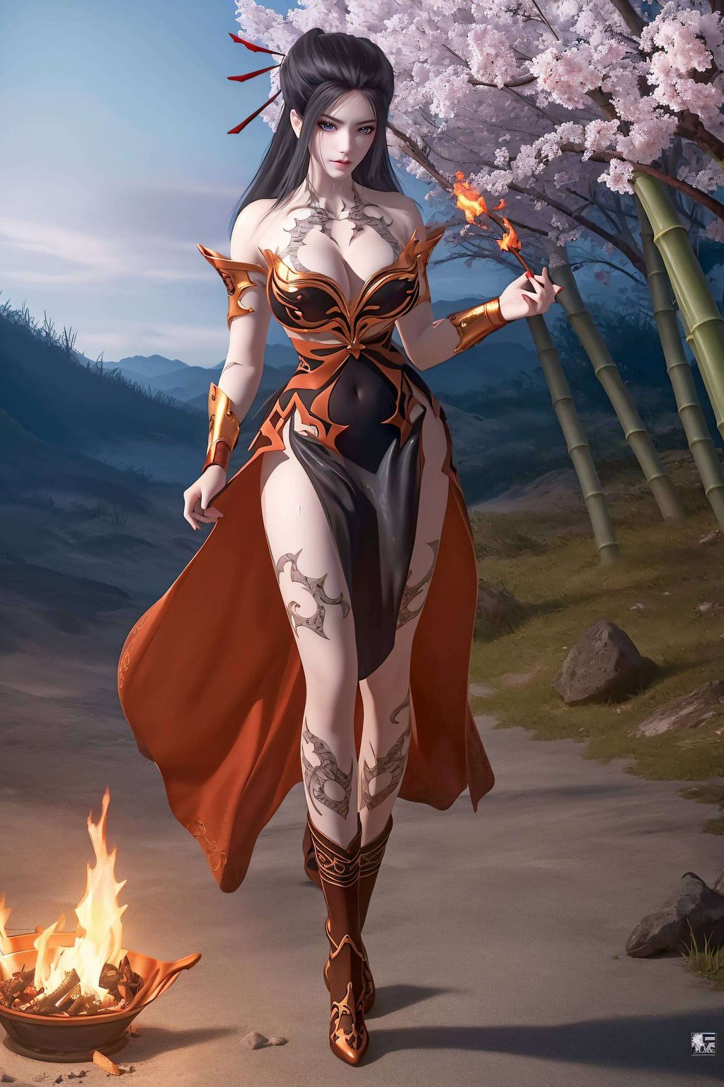 呈现出令人眼前一亮的高清全屏视觉盛宴这款高分辨率波普艺术苹果国漫美女壁纸