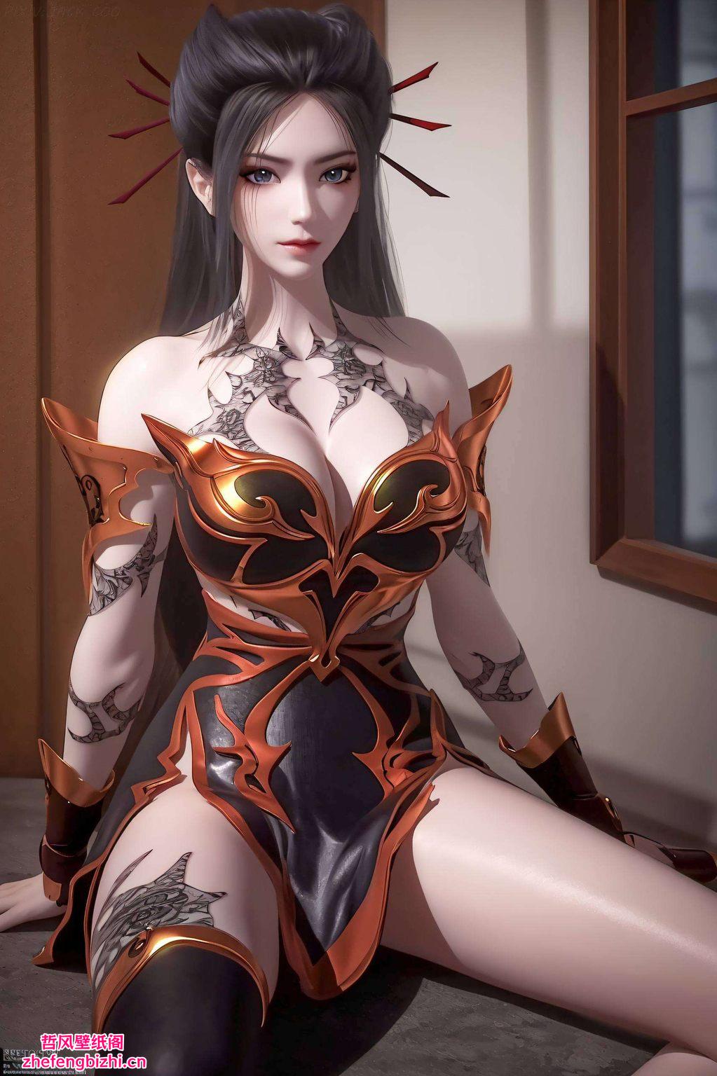 让人一眼难忘焰灵姬壁纸新三屏