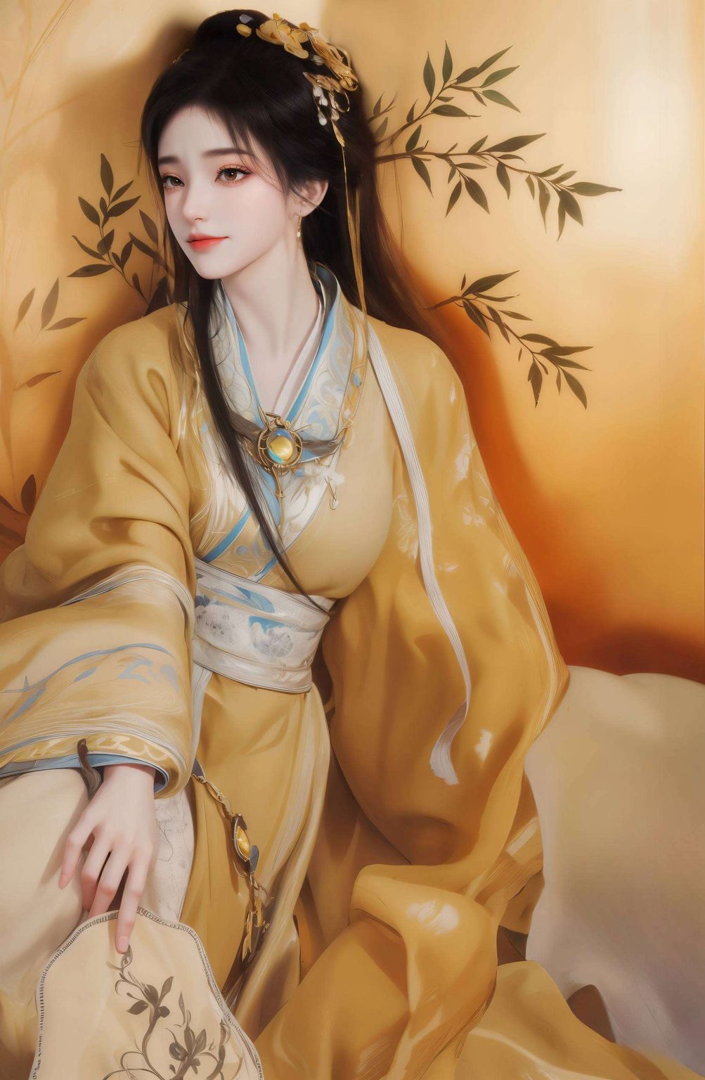 将经典与现代完美融合这款AI绘画的2560p壁纸桌面背景