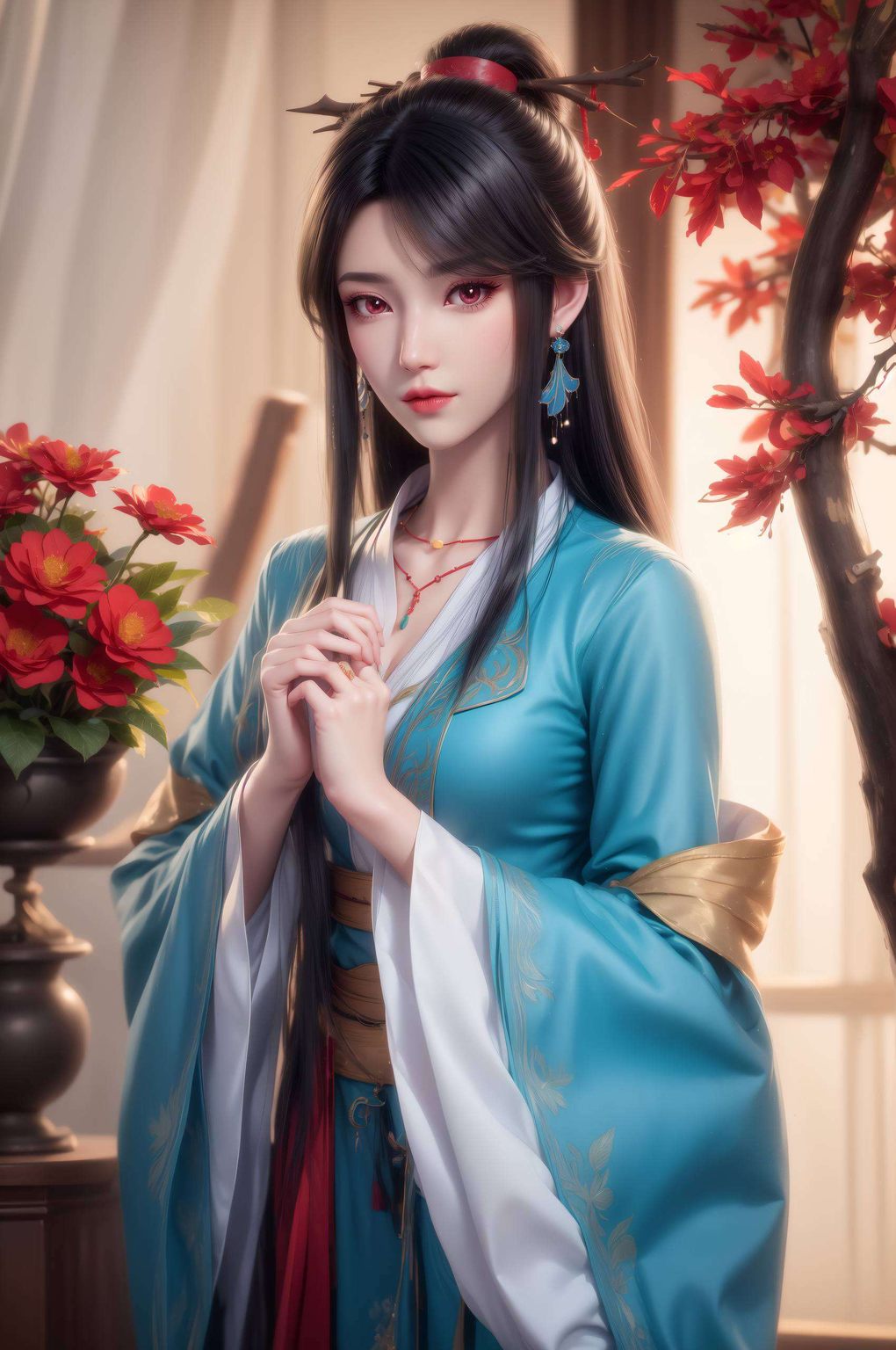 以元尊夭夭的绝美身材为灵感尽显女神风采