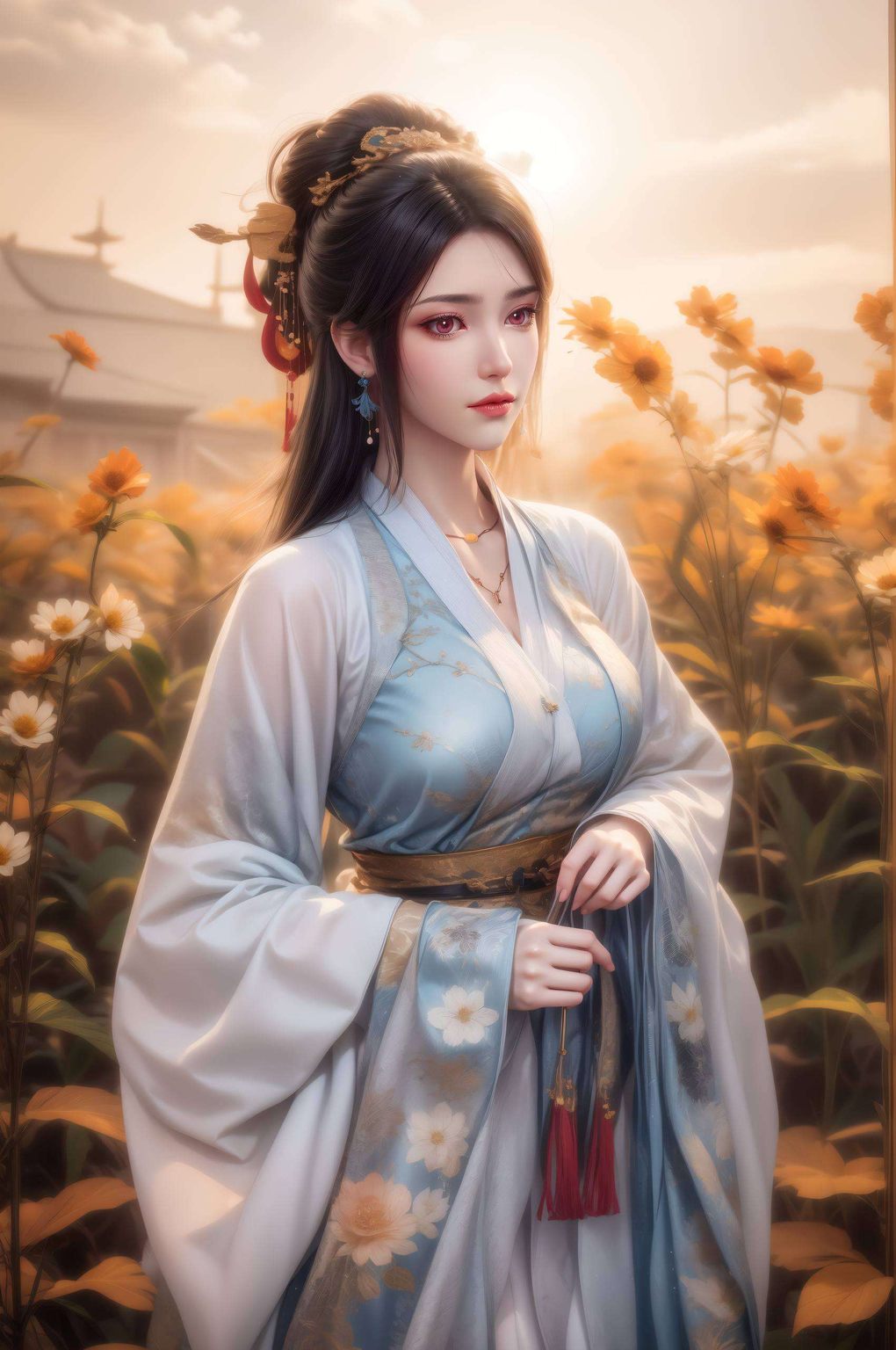 邂逅民族风华！这款2K高清AI国漫壁纸带你领略古典韵味