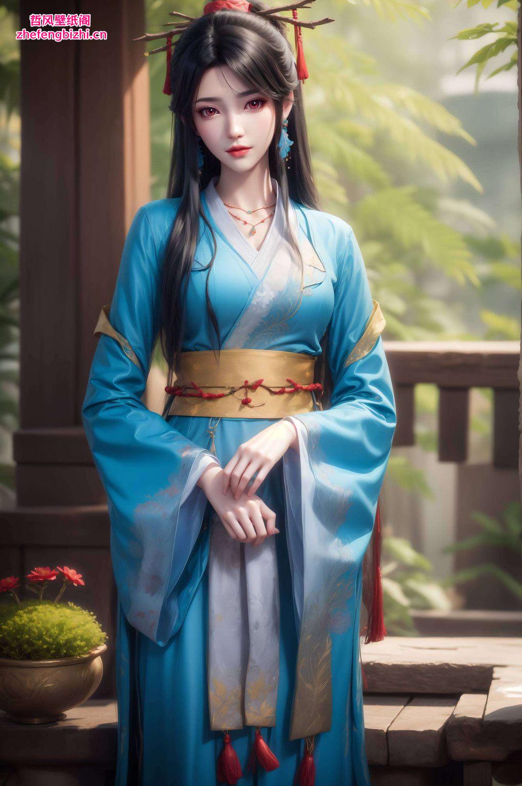 将国漫女神的灵动风采搬上桌面邂逅元尊夭夭！这款精心打造的Win10壁纸