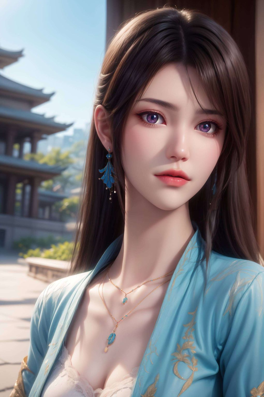 使用夭夭壁纸p图软件搭配元尊元素