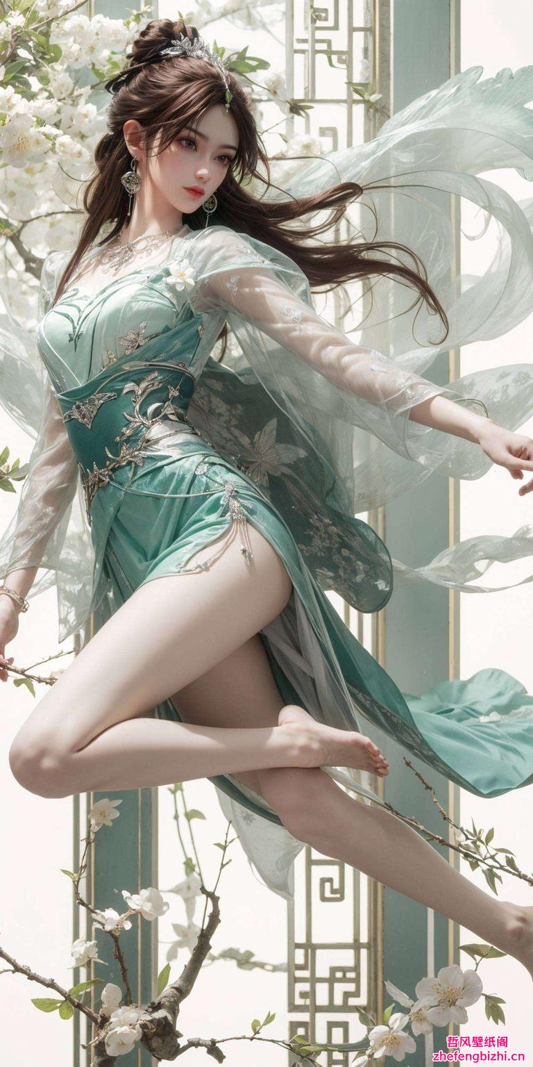 叶倾仙成为壁纸界的宠儿