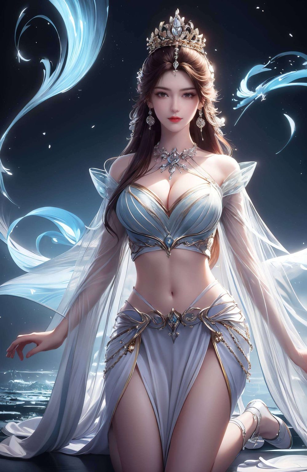 2560p的超清分辨率细腻的笔触描绘出倾仙的飘逸灵动