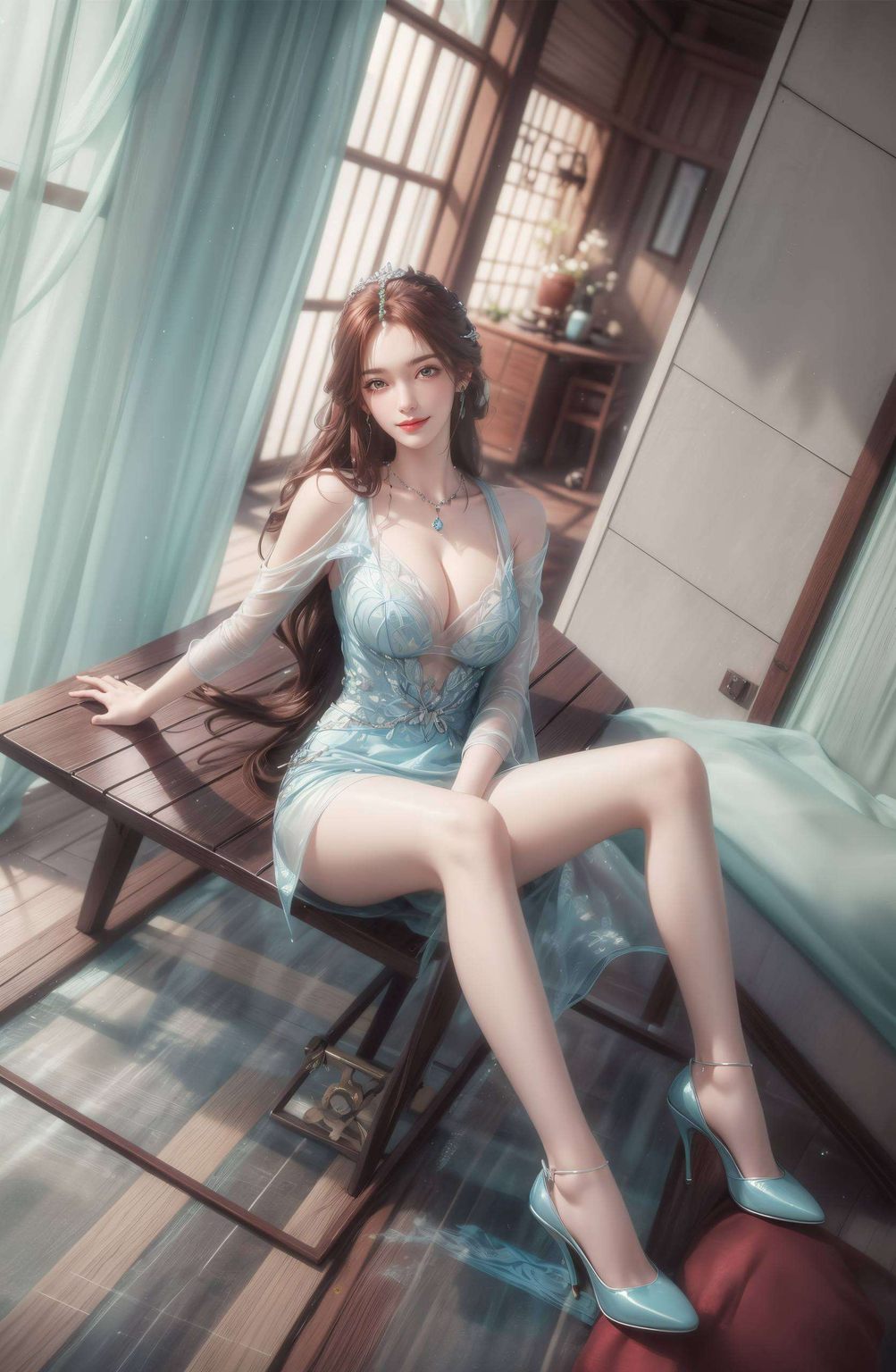 每一笔线条都勾勒出古典美男的独特韵味1080p高清壁纸桌面背景