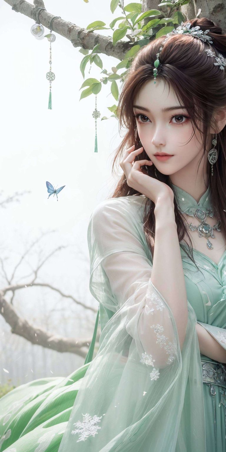 将古典仙韵与现代审美完美结合以国漫女神叶倾仙为灵感
