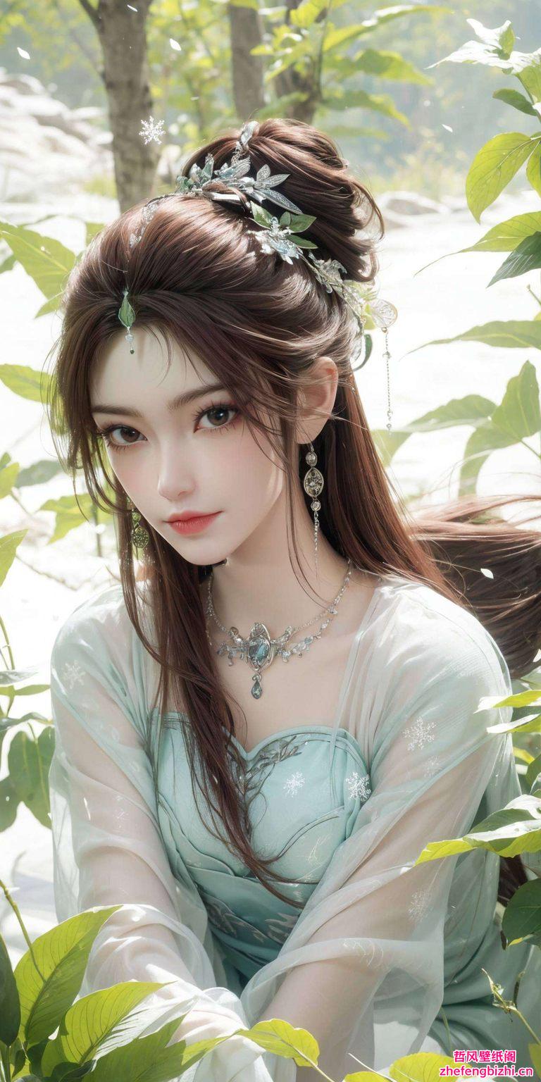 她的飘逸长发与波西米亚风格完美融合成就这款win10专属的超清动态壁纸