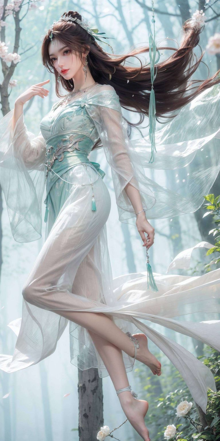 让每一次解锁都是一场视觉盛宴仿佛从国漫中走出的灵动仙子