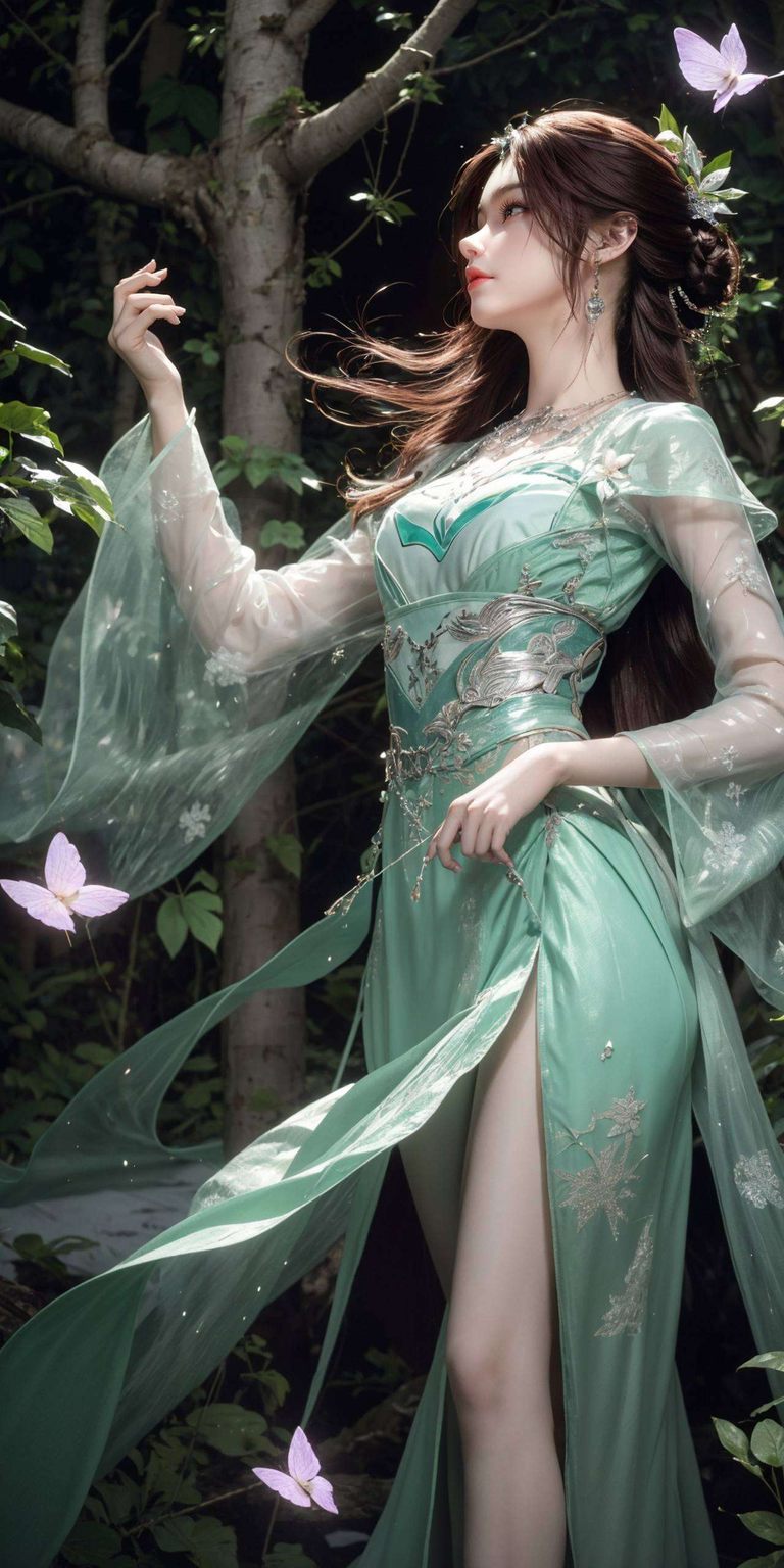 每一次壁纸切换都是与仙子微笑的邂逅