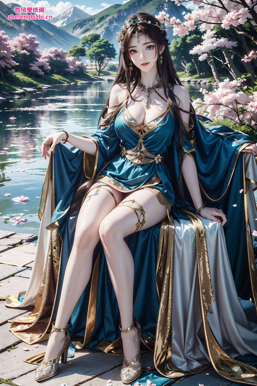 被巧妙捕捉于这幅国漫女主宁静平板简洁壁纸李元芳与瑶妹的温馨瞬间