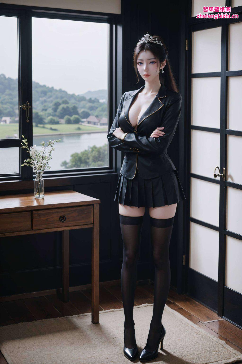 绘制了国漫美女武瑶的背景图每一处细节都充满魅力