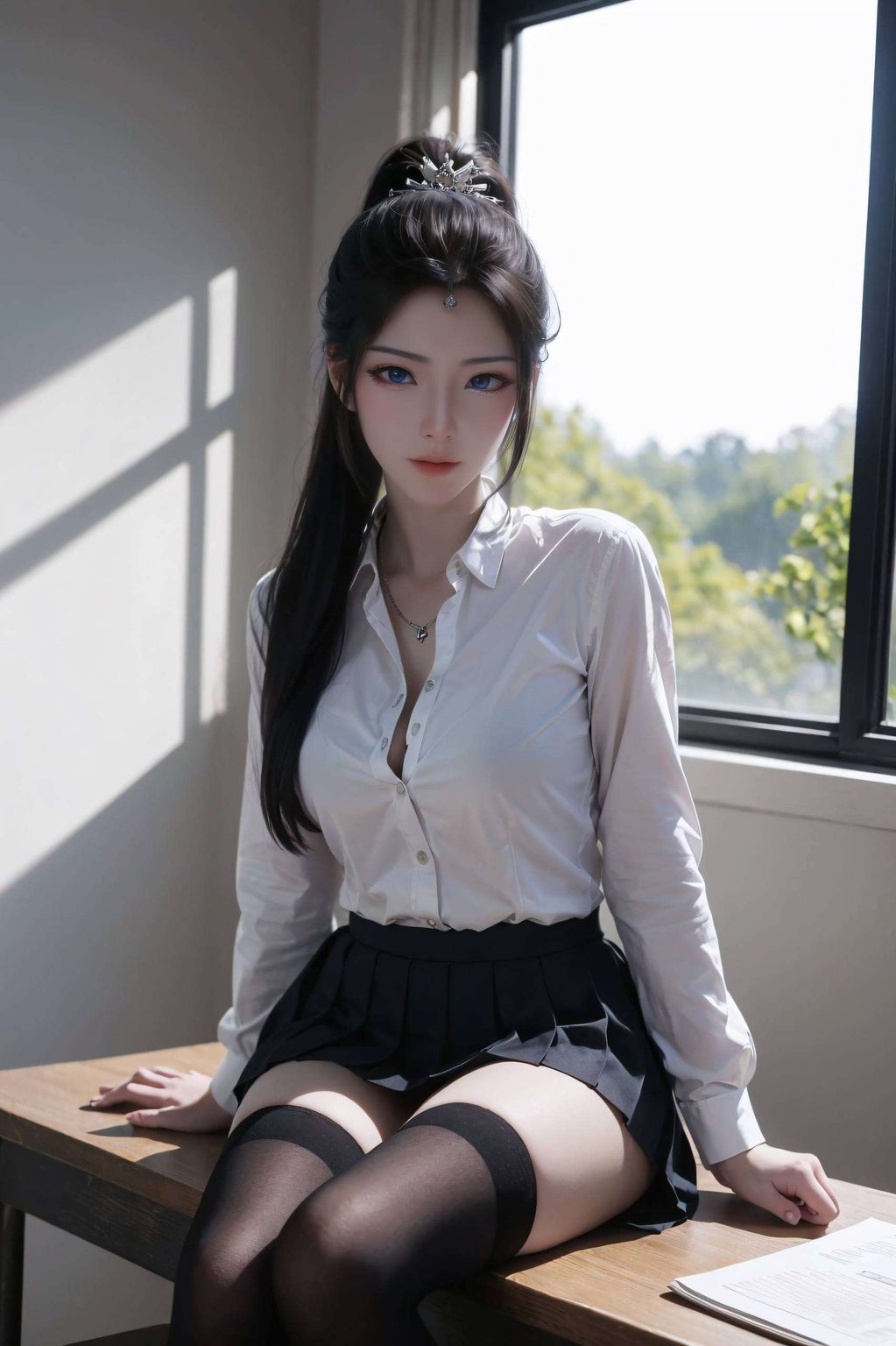 带你领略国漫女主的酷炫魅力穿梭于未来都市的霓虹灯下