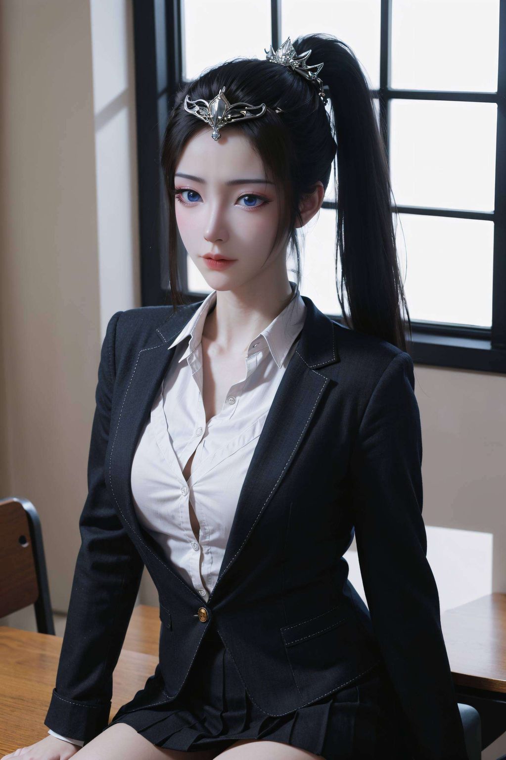 为你带来一抹清爽这款国漫动画壁纸