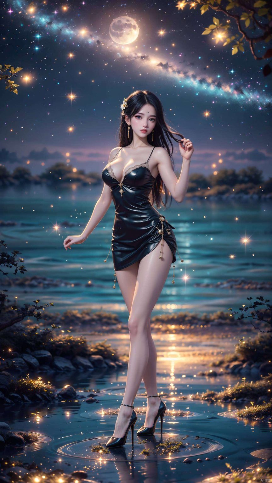 月婵仙子身着洁白婚纱感受那独特的静谧之美