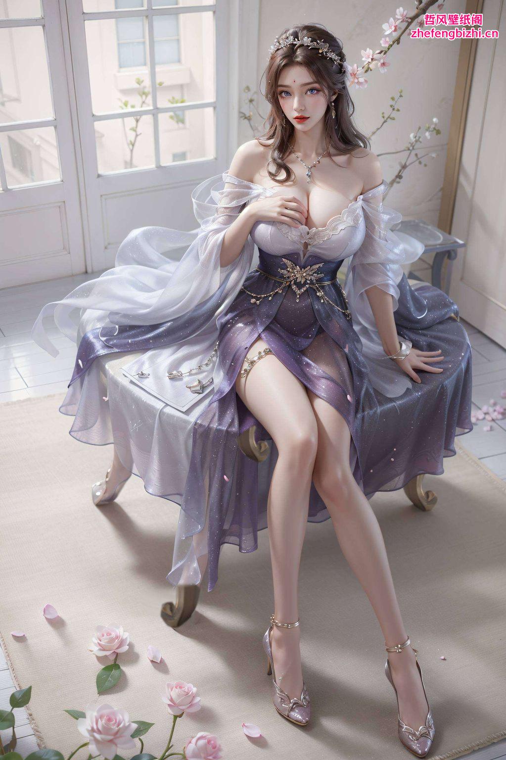 让美丽的月婵仿佛在你耳边低语带你穿越时空