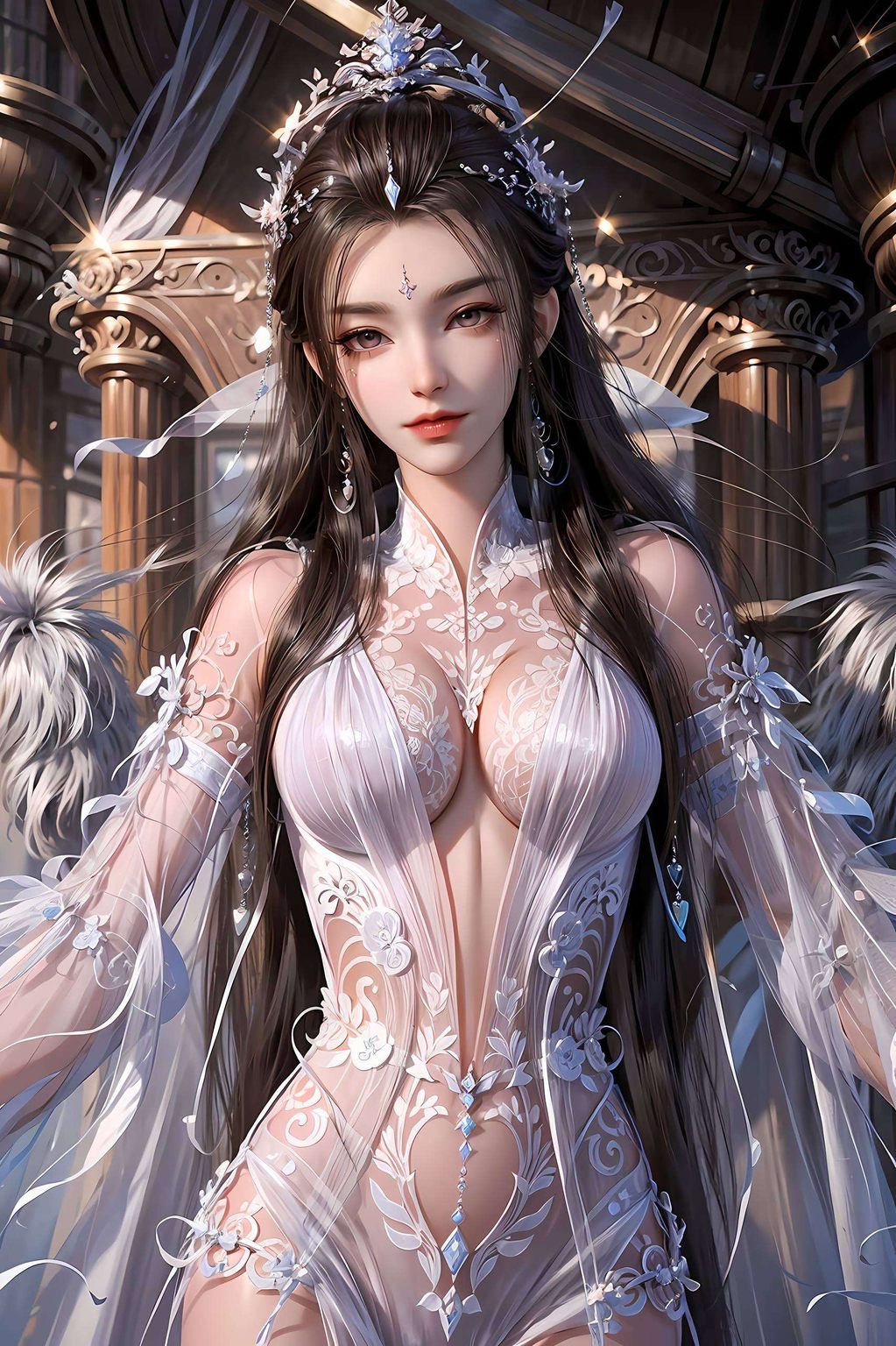 墨香氤氲古香古色的背景