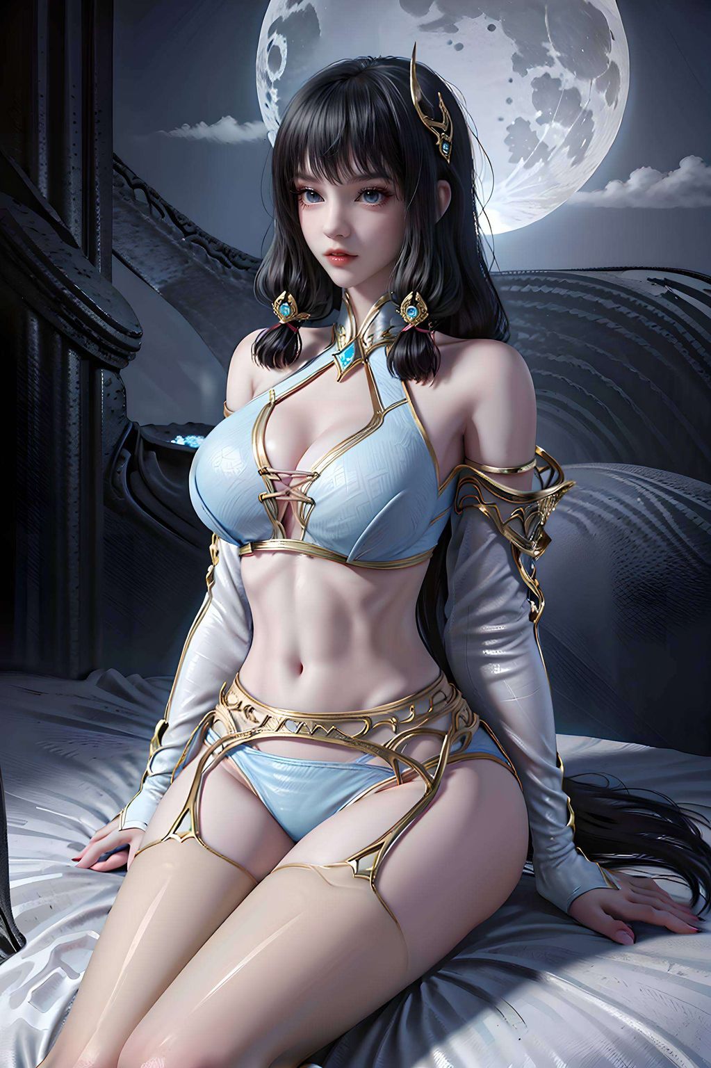 还是细腻的人物轮廓为你的Win10桌面带来一份静谧而迷人的视觉享受