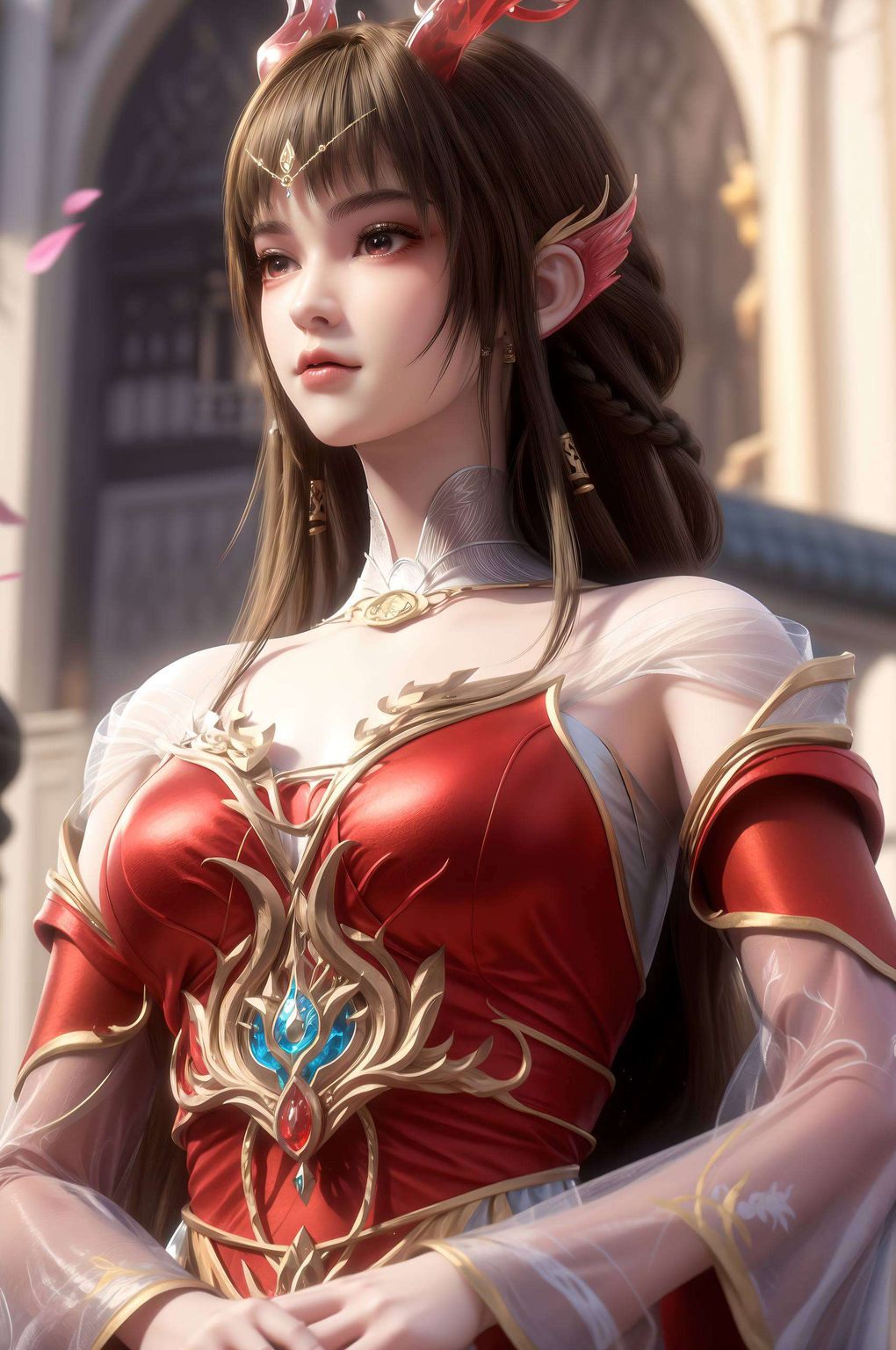 特别推出的免费壁纸包每一帧都是古典美女的细腻描绘