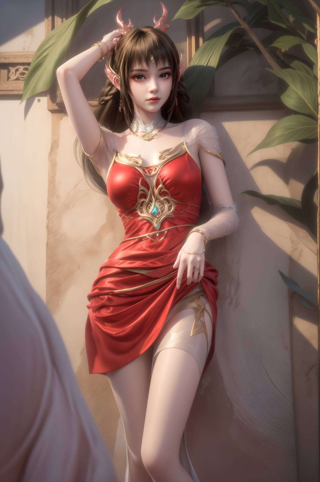 打造独特Ins风壁纸为你带来一款别具一格的国漫美女壁纸