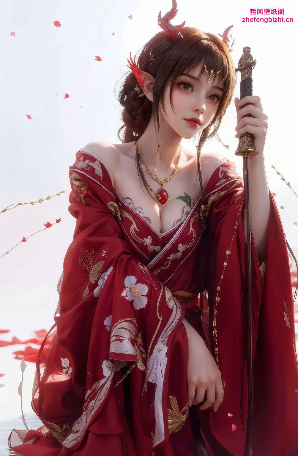 她优雅如诗每一帧都是一幅流转的美景