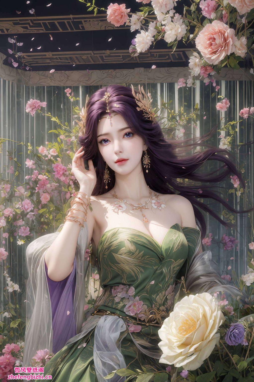 这款1080p超清晰壁纸让你的每一次凝视都仿佛与云曦共度时光