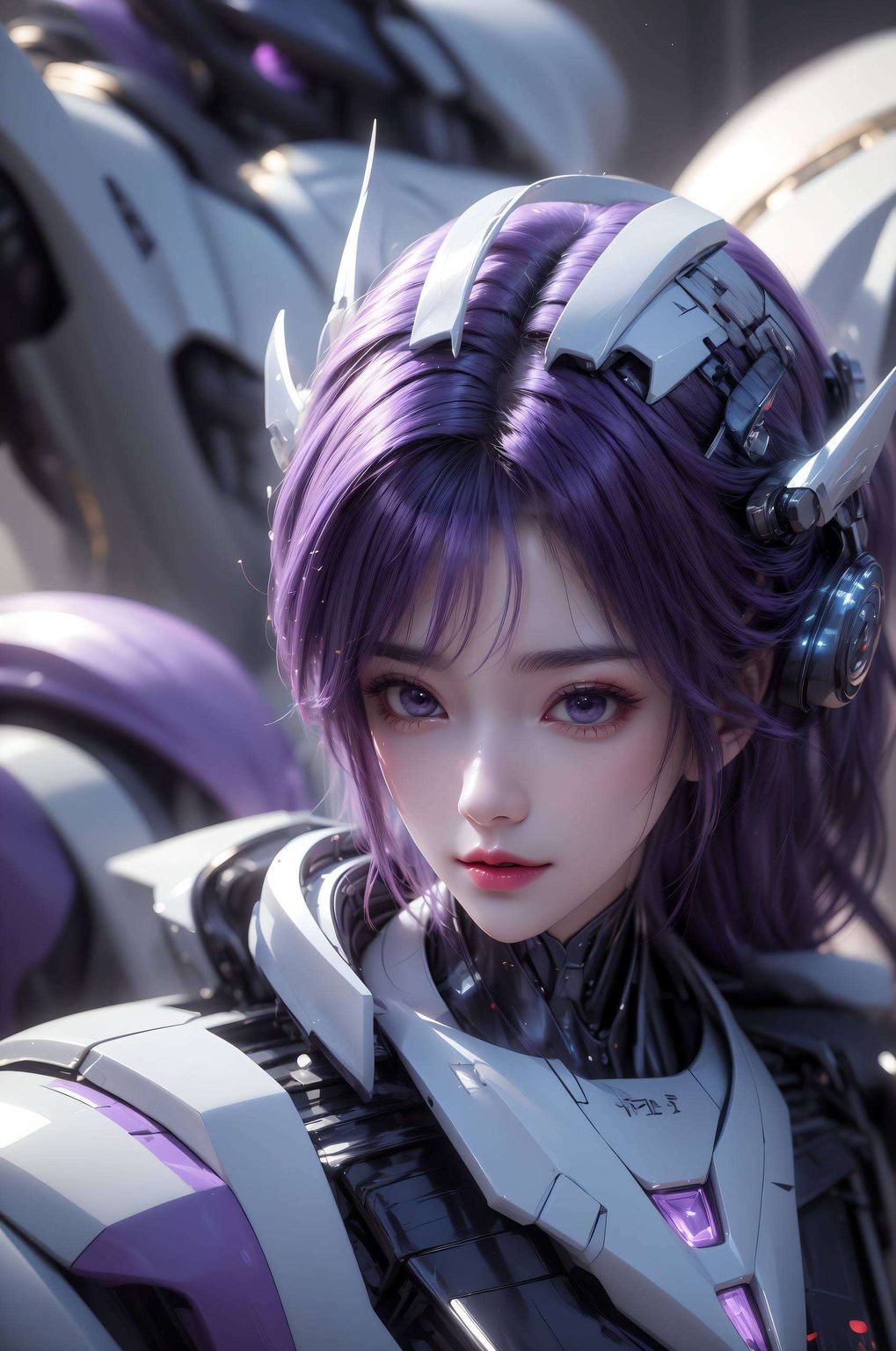 将AI女神的魅力展现得淋漓尽致细腻的表情