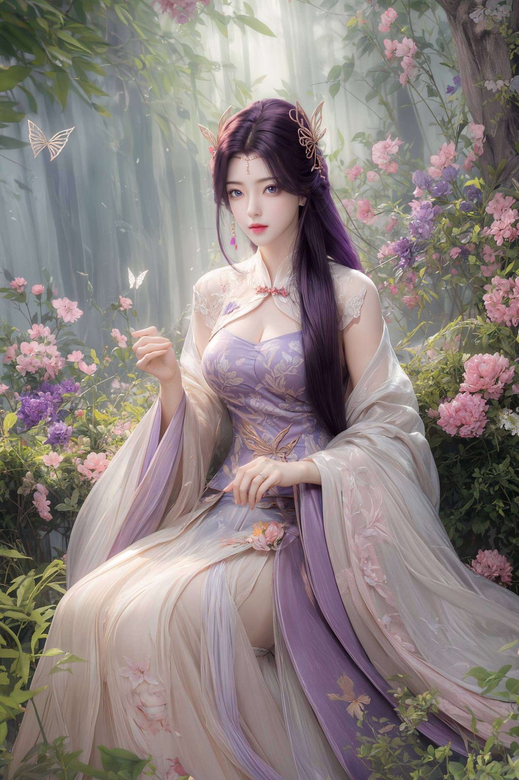 这款4k高清国漫女主AI最新版2560p壁纸桌面将带你领略圣女云曦的绝美风华