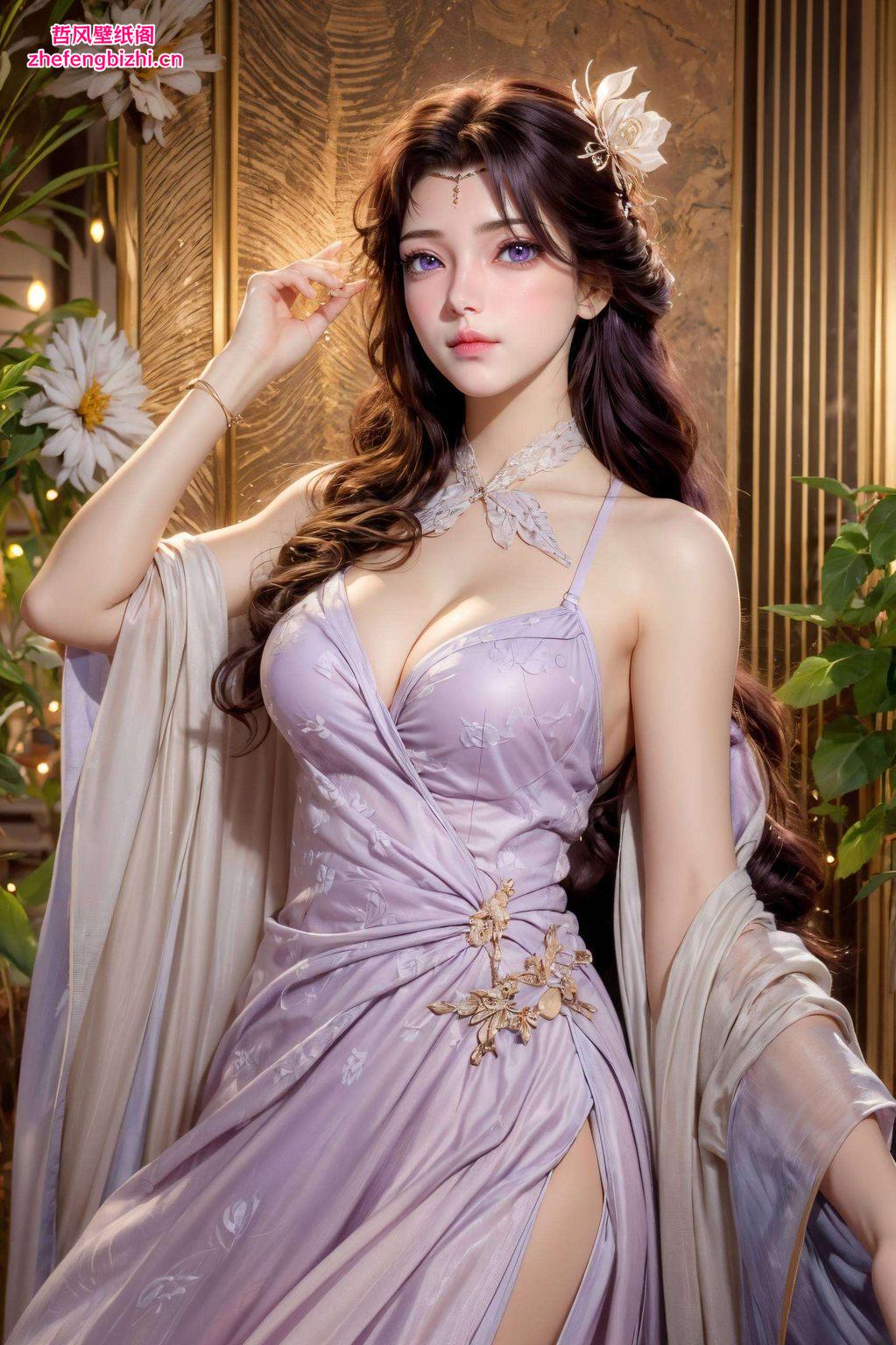 云曦之美如梦如幻