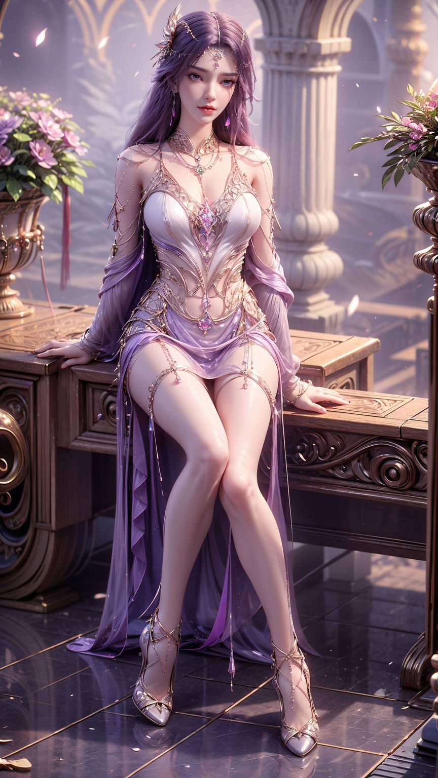 将云曦的仙姿与叶倾仙的深情巧妙融合细腻的笔触捕捉了每一个细节