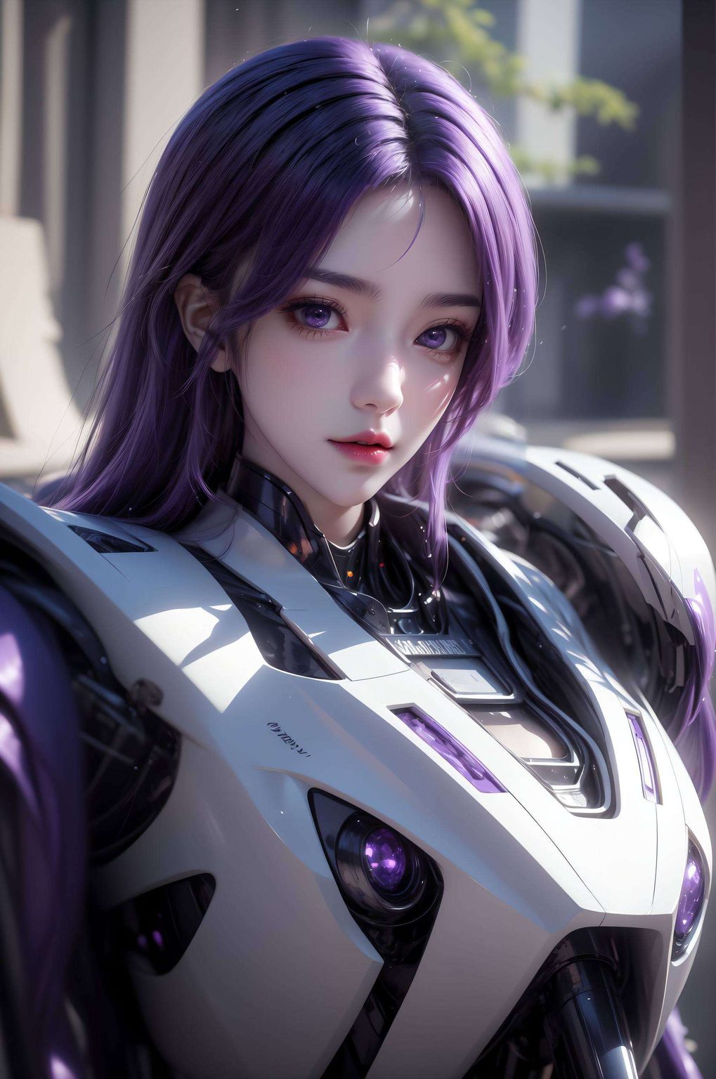 高清画质这款极简壁纸iPhone AI美女