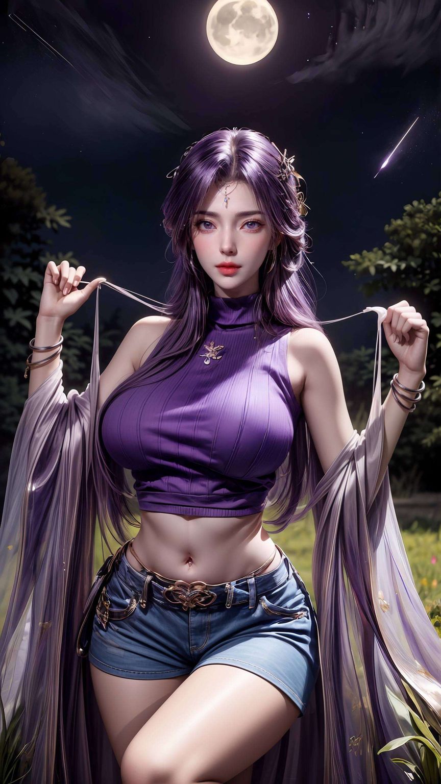 绘制国漫女神云曦以细腻笔触捕捉她的灵动神韵