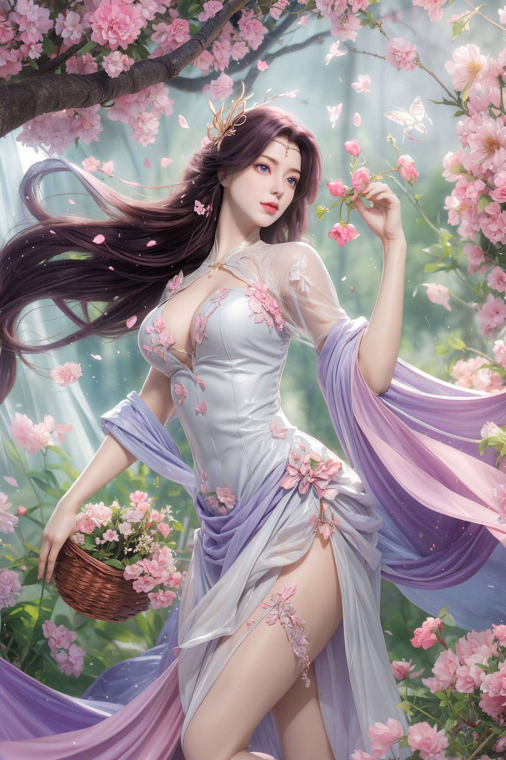 星空壁纸云曦动态全屏AI绘画动作素材