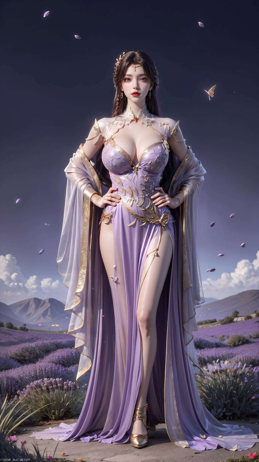 那抹翩翩起舞的国漫女神眼神中流露出无尽的温柔与关怀