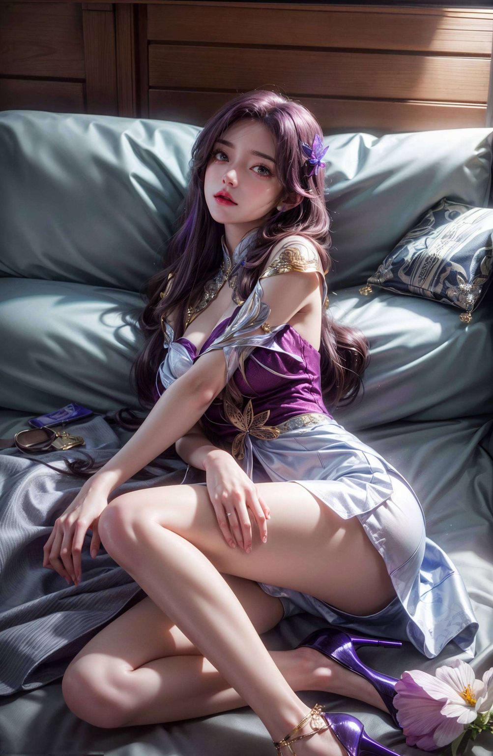 沉浸于梦幻光影之中专为护眼设计